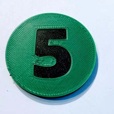 Mô hình token chữ cái Jame cho trò chơi bàn