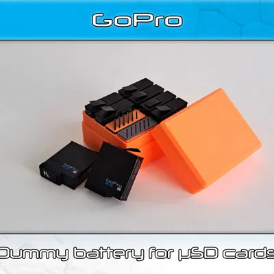 Pin giả cho thẻ nhớ µSD dùng trong hộp pin