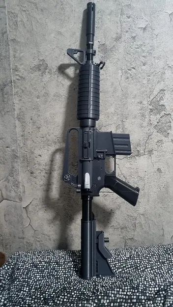 Mô hình replica CAR-15/XM177/Colt Commando với bộ phận hoạt động - Image 1