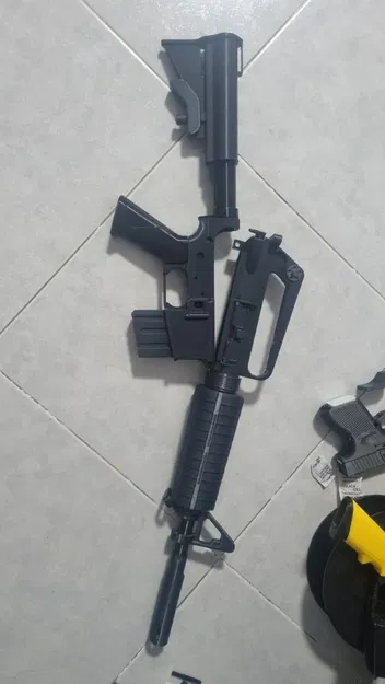 Mô hình replica CAR-15/XM177/Colt Commando với bộ phận hoạt động - Image 2