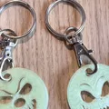 Porte-clés ma quái cho Halloween với hình mặt đáng sợ - Thumbnail 2