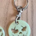 Porte-clés ma quái cho Halloween với hình mặt đáng sợ - Thumbnail 4