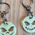 Porte-clés ma quái cho Halloween với hình mặt đáng sợ - Thumbnail 5
