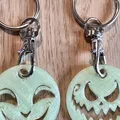 Porte-clés ma quái cho Halloween với hình mặt đáng sợ - Thumbnail 6