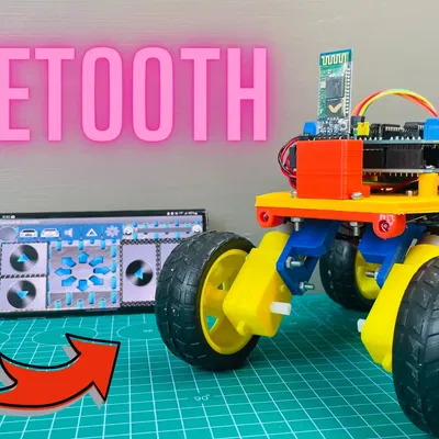 Xe điều khiển từ xa Bluetooth bằng Arduino sử dụng L293D