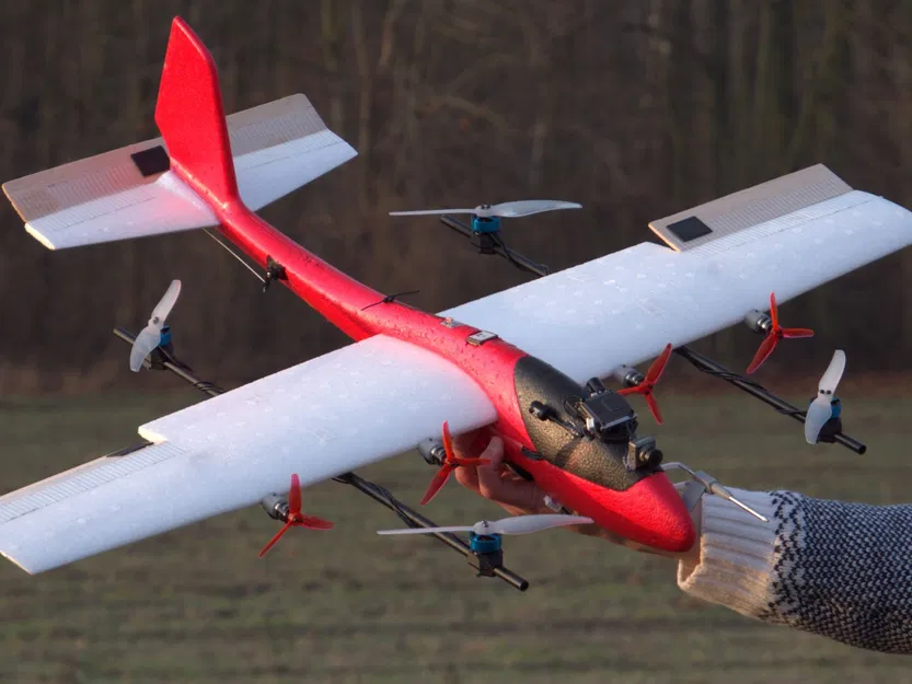 Máy bay VTOL Lidl Glider với bộ chuyển đổi Ardupilot - Image 1