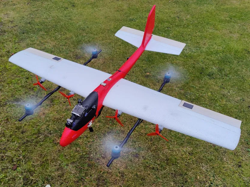 Máy bay VTOL Lidl Glider với bộ chuyển đổi Ardupilot - Image 2