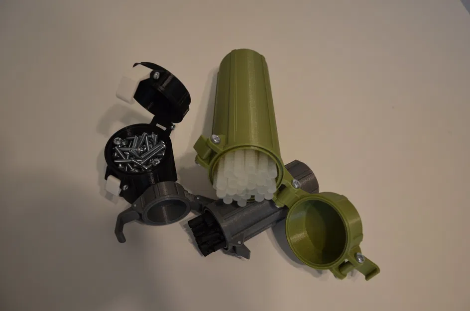 Thùng chứa tròn chống va đập tùy chỉnh hoàn toàn - Image 2