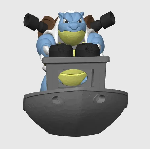 Thuyền chiến Blastoise đa sắc màu - Image 6