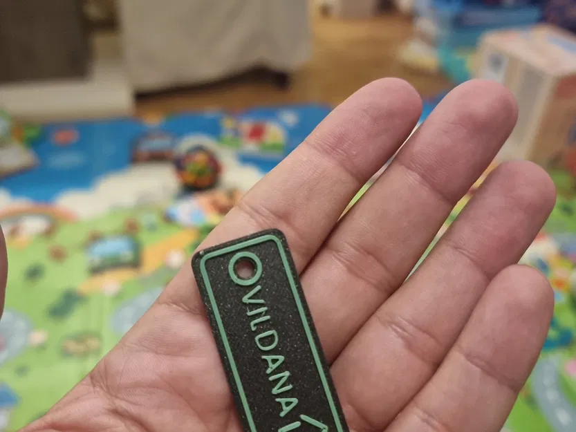 Móc chìa khóa đa màu sắc tùy chỉnh cho máy in 3D - Image 2