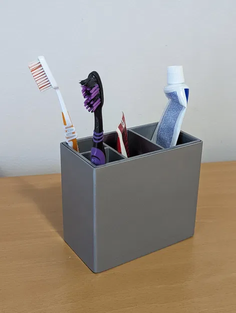 Giá đỡ bàn chải và kem đánh răng tiện lợi - Image 1