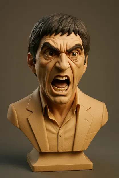 Mô hình 3D nhân vật Tony Montana từ Scarface - Image 1