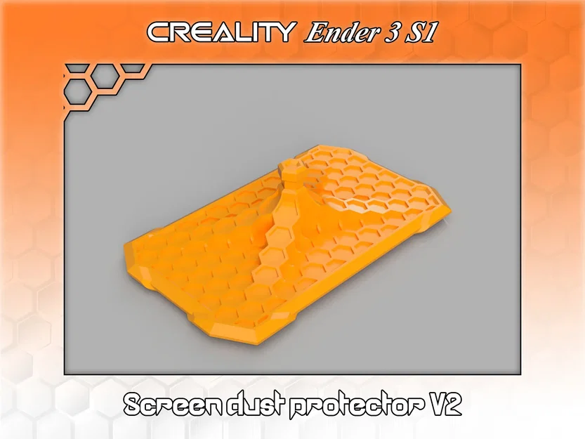 Bộ bảo vệ màn hình chống bụi V2 cho máy in Ender 3 S1 - Image 3