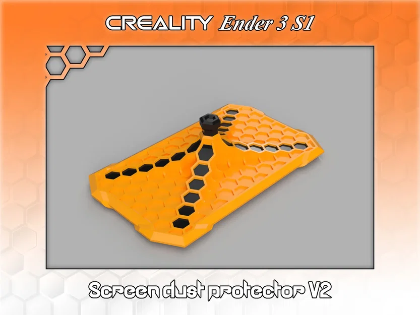 Bộ bảo vệ màn hình chống bụi V2 cho máy in Ender 3 S1 - Image 5