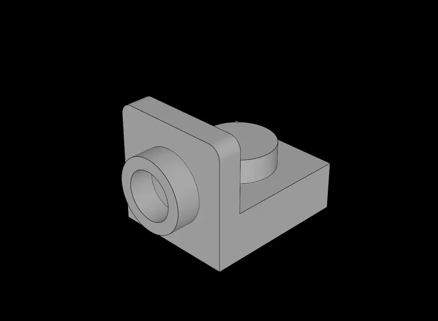 Giá đỡ Lego tương thích 1 x 1 - 1 x 1 Up - Image 1