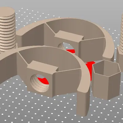 Kẹp mũ với cơ chế linh hoạt giúp giãn nở đều