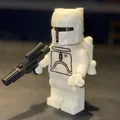 Nhân vật Boba Fett - MegaFigure trắng kích thước 500% - Thumbnail 2