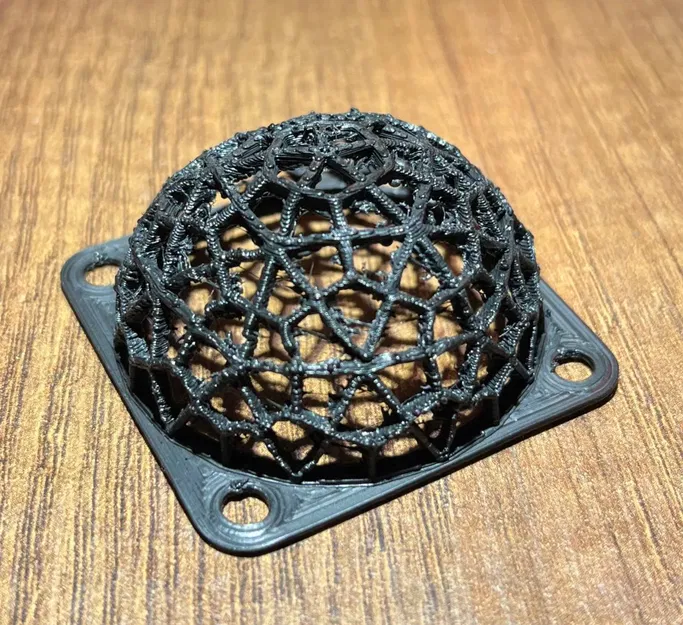 Nắp quạt hình cầu rỗng 40mm với diện tích bề mặt lớn - Image 1