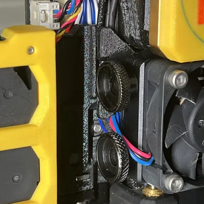 Giá đỡ x-carriage MK4 với kênh cáp rộng hơn