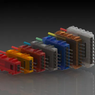 Kết nối 2-8 Pin Dupont cho dây nhảy