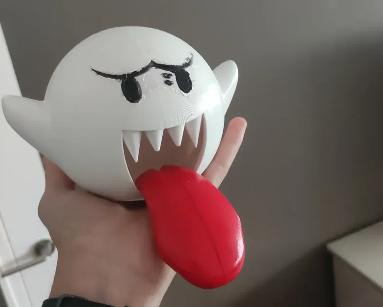 Vỏ hộp giấy Boo phong cách Mario vui nhộn - Image 1