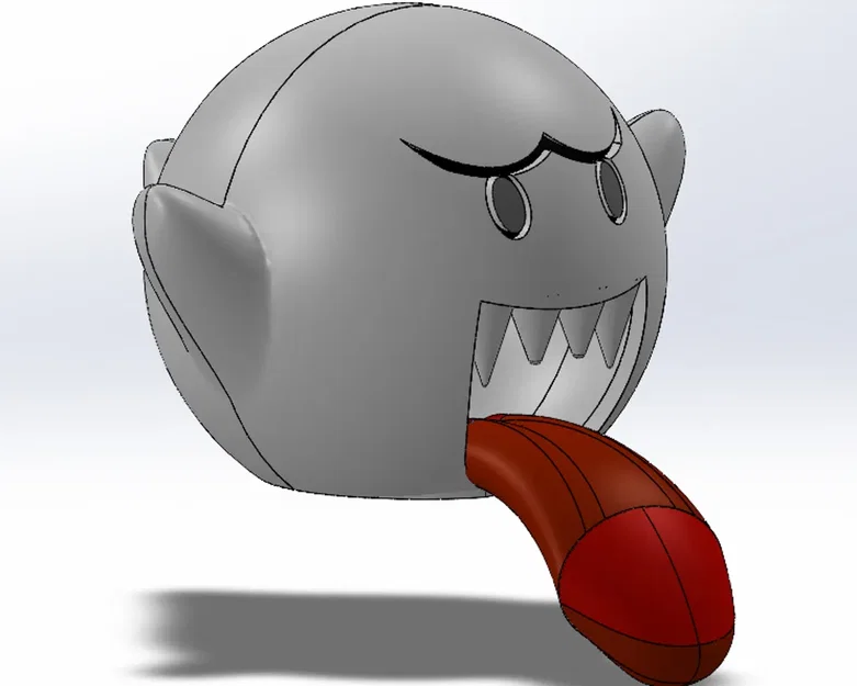 Vỏ hộp giấy Boo phong cách Mario vui nhộn - Image 3