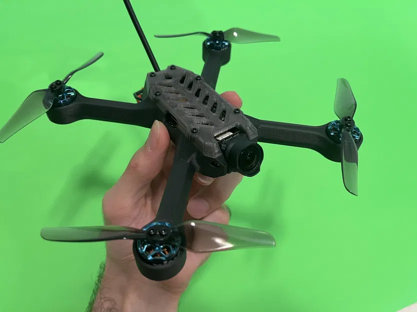 Drone FPV Wraith với khung 4 inch bằng sợi carbon - Image 7