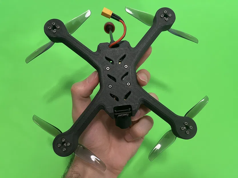 Drone FPV Wraith với khung 4 inch bằng sợi carbon - Image 8