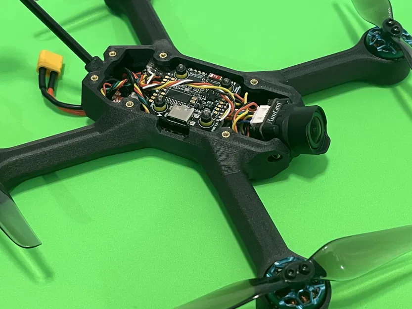 Drone FPV Wraith với khung 4 inch bằng sợi carbon - Image 9