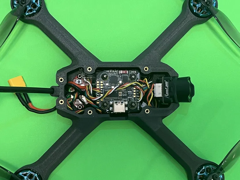 Drone FPV Wraith với khung 4 inch bằng sợi carbon - Image 10