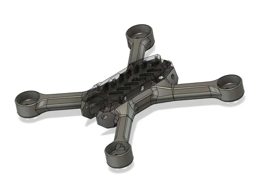 Drone FPV Wraith với khung 4 inch bằng sợi carbon - Image 12