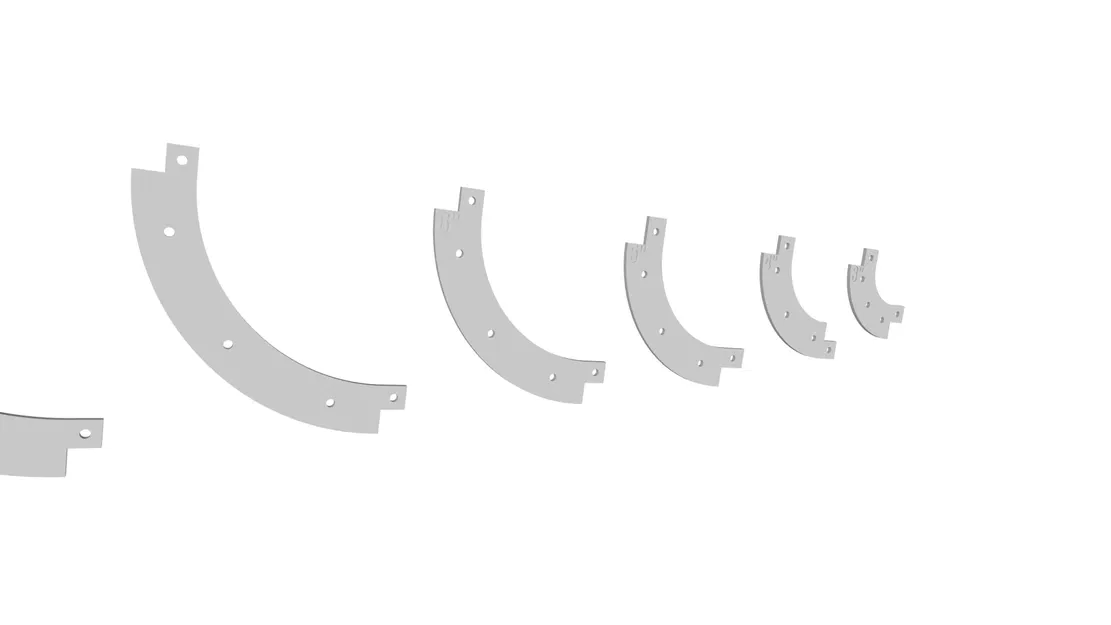 Bộ khuôn góc tròn thông minh cho đồ gỗ từ 3" đến 8 - Image 2