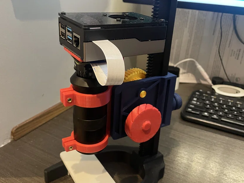 Giá đỡ kính hiển vi cho camera Raspberry Pi HQ - Image 2