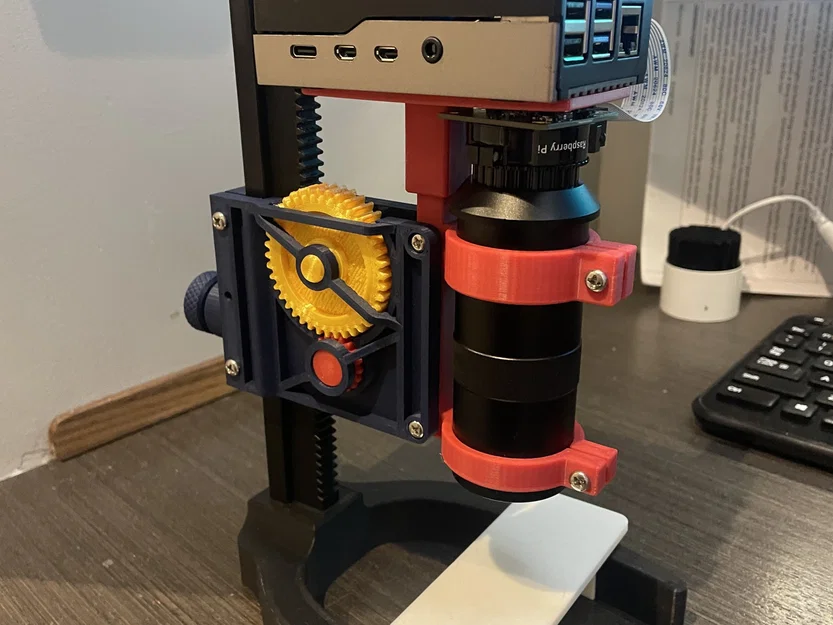Giá đỡ kính hiển vi cho camera Raspberry Pi HQ - Image 3