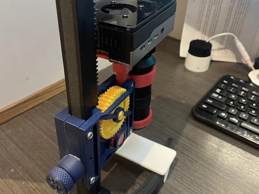 Giá đỡ kính hiển vi cho camera Raspberry Pi HQ - Image 4