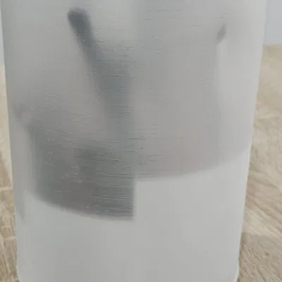 Giá đỡ cọ trang điểm có nắp và đế xoay