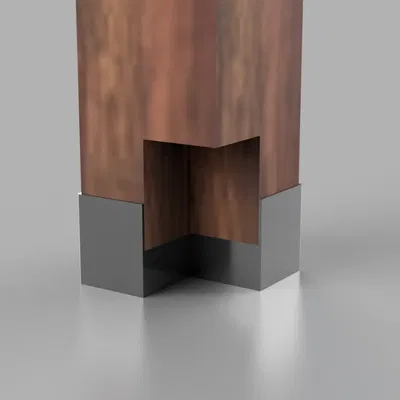 Chân đế linh hoạt cho bàn Lack của IKEA