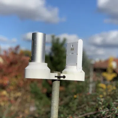 Giá đỡ và chắn bức xạ cho trạm thời tiết Netatmo 433MHz