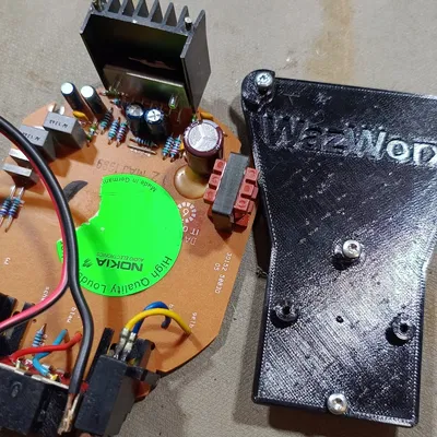 Bảng gắn ampli loa sau cho Audi Cabriolet T89