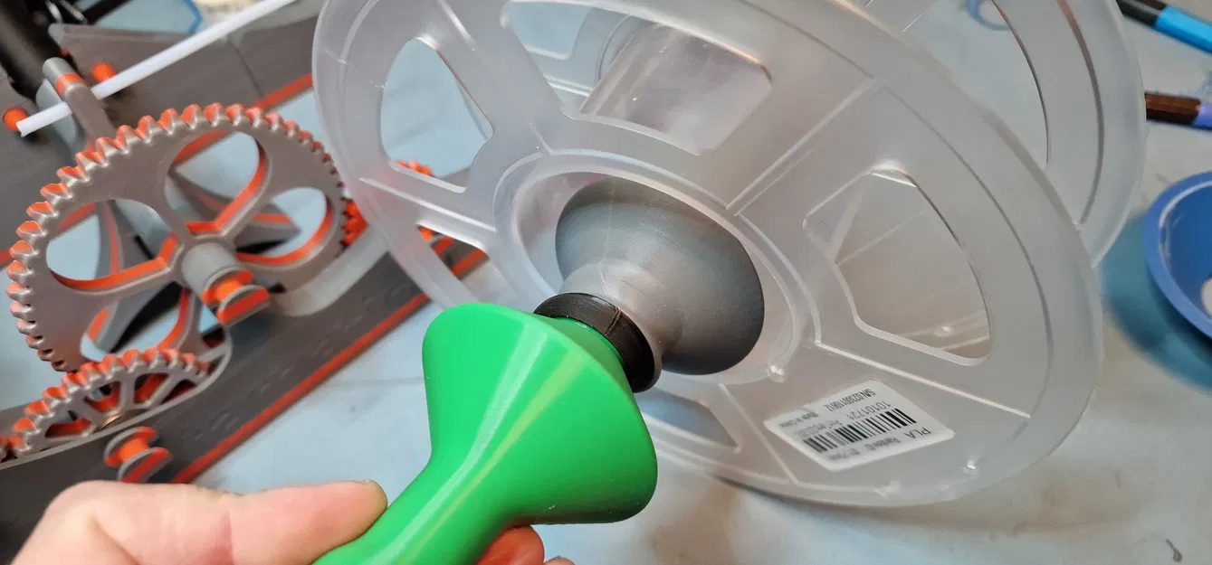 Nhẫn chuyển đổi cho máy cuộn filament Pastamatic 83mm - Image 2