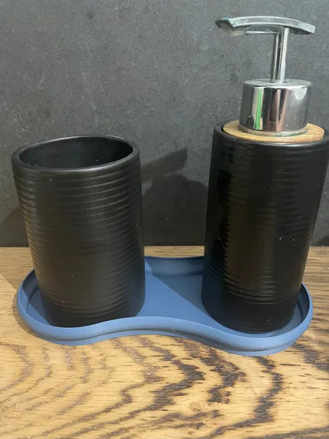 Đĩa để dưới bình xà phòng tiện dụng - Image 2