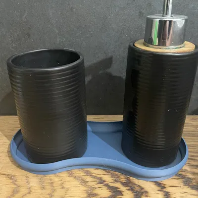 Đĩa để dưới bình xà phòng tiện dụng