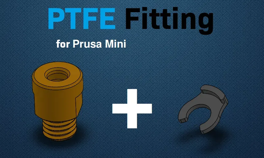 Phụ kiện nối PTFE cho máy in 3D Prusa Mini - Image 1