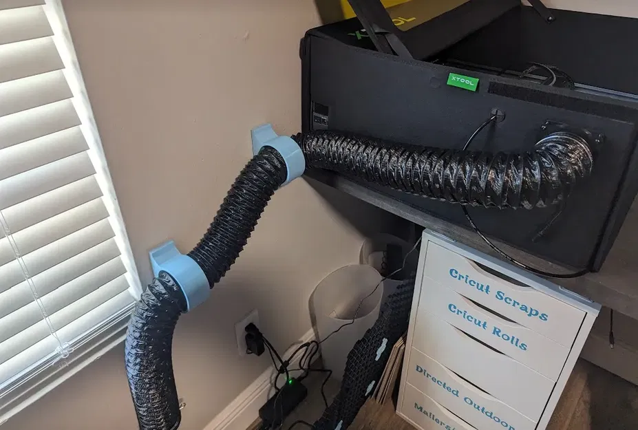 Giá đỡ tường cho lỗ thông hơi Xtool - Image 1