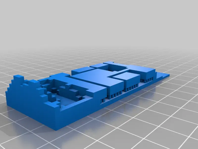 Bản đồ pixel thế giới Zelda 1 với các ô ghép kết hợp - Image 14