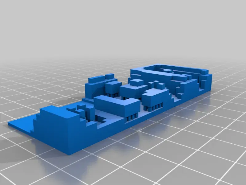 Bản đồ pixel thế giới Zelda 1 với các ô ghép kết hợp - Image 27