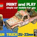 Xe tải vũ trang LEGO ZU-23 - Thumbnail 1