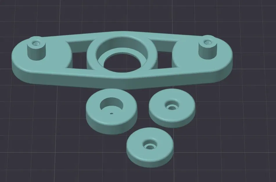 Công cụ xác định tâm cạnh 2" (50mm) với chèn thay thế - Image 3