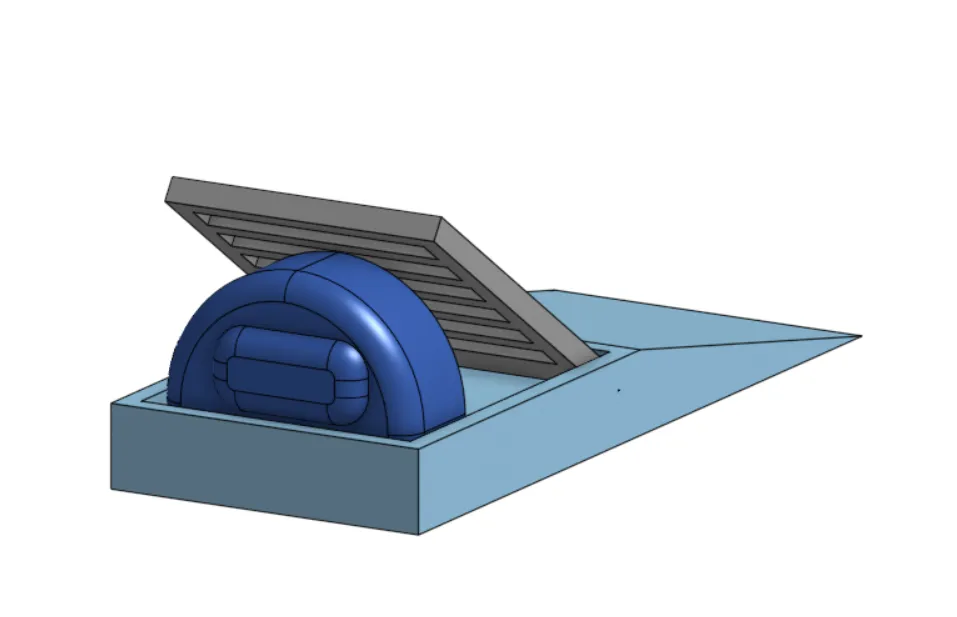 Giá đỡ cửa Amongus với thiết kế hài hước - Image 1