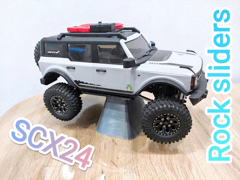 Giá đỡ Rockslider cho Axial SCX24 Bronco - Image 1